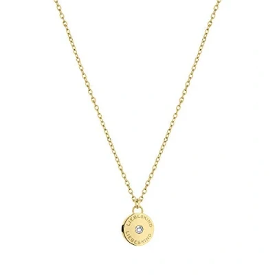 Afbeelding van Liebeskind Berlin MIT ANHÄNGER Edelstahl Ketting goldcoloured, Dames, Maat: One Size, Gold coloured