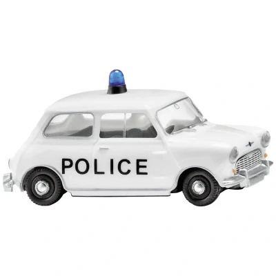 Afbeelding van Wiking 0226 07 H0 Hulpdienstvoertuig Mini Politiewagen Morris Minor