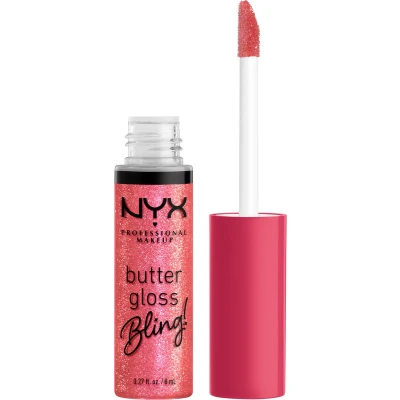 Afbeelding van Nyx Professional Makeup Butter Gloss Bing She Got Money Niet plakkende Glanzende Lipgloss Roze 8ML