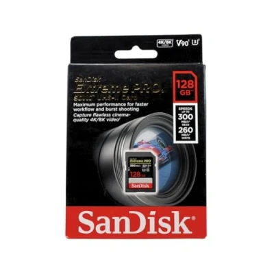 Afbeelding van Micro SD Memory Card with Adaptor SanDisk SDSDXDK 128G GN4IN 128 GB SDXC UHS II