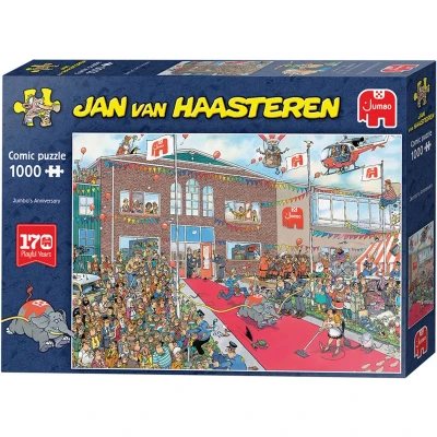 Afbeelding van Jan van Haasteren Legpuzzel 170 Jaar Jumbo Jumbileum, 1000st.