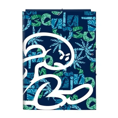 Afbeelding van Map El Niño Glassy Marineblauw A4