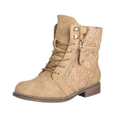 Afbeelding van Elara bottines, Khaki (stad)
