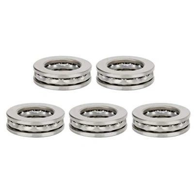 Afbeelding van 5 stuks 51104 kogelstopper convexe kogellager spoor vliegtuig axiale lager hoge precisie eenvoudig scrollen sluitring kogellagers 20x35x10mm