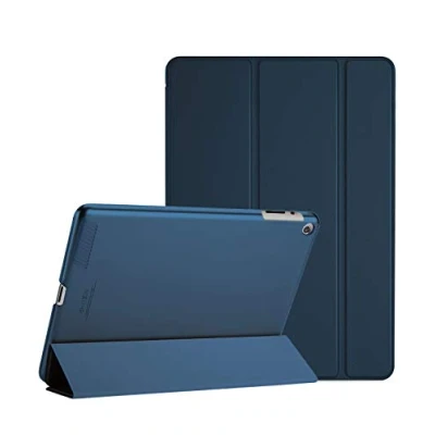 Afbeelding van ProCase iPad 2/3/4 Smart beschermhoes, ultradun, lichtgewicht beschermhoes voor 2/iPad 3/iPad 4 (oud model) marineblauw