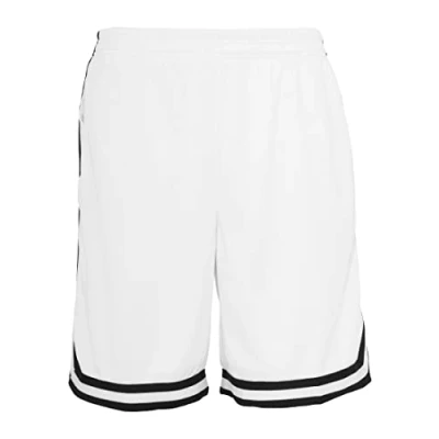 Image de Urban Classics short homme stripes mesh short, Multicolore (Whtblkwht 244), XXL