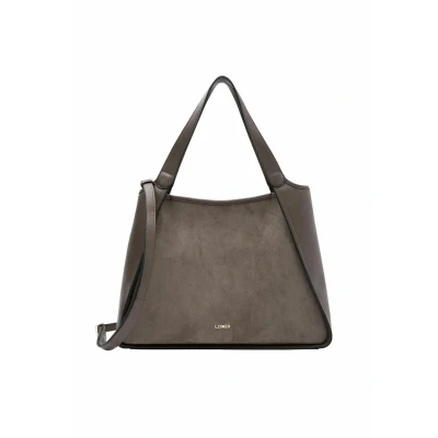 Afbeelding van L.CREDI Pheline Shopper Tas 40 cm 13 L dark taupe