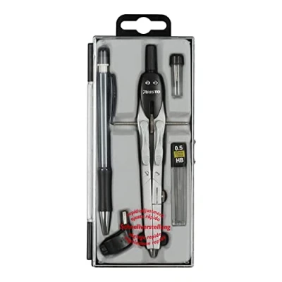 Afbeelding van Aristo schoolset GeoCollege 5 delig met vulpotlood AR 80084