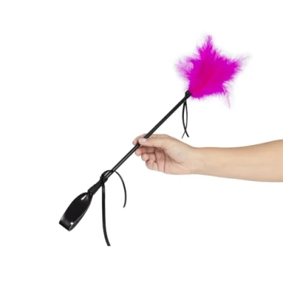 Afbeelding van Secret Play Fuchsia Duster And Riding Crop