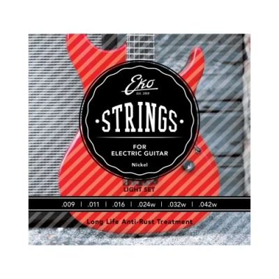 Image de Eko EL0942XL Cordes Guitare Electrique 9 42 EXTRA LIGHT