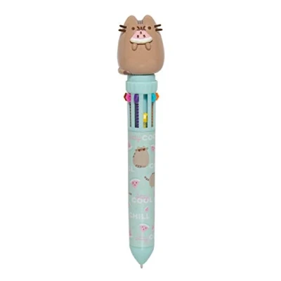 Afbeelding van Grupo Erik Balpen met 10 kleuren in 1 Pusheen, balpen, origineel, schoolbenodigdheden, cadeau voor kinderen B3DGE001