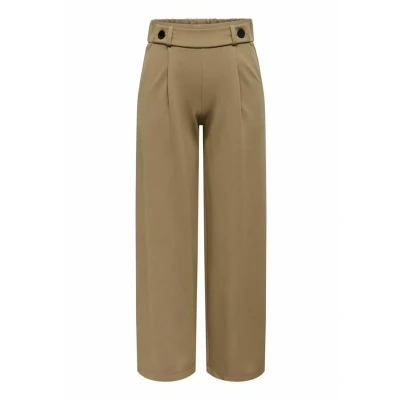 Afbeelding van JDY JDYGEGGO LIFE NEW LONG PANT JRS NOOS Dames Broeken Sepia Tint Black Buttons