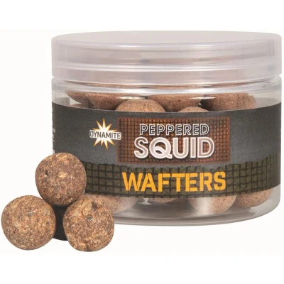 Afbeelding van Dynamite Baits Peppered Squid Wafters 15mm (50g) Hookbaits
