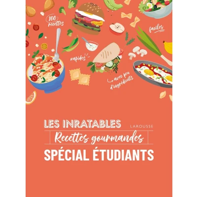 Afbeelding van Les inratables : recettes gourmandes spécial étudiants