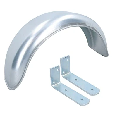 Afbeelding van AB Tools spatbord van metaal, 20 cm, (single), verbindingen en hoeken, (klein) houders (2 PK)