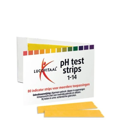 Afbeelding van Lucovitaal Zuur Base PH Strips 1ST