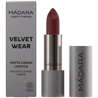 Afbeelding van MÁDARA Velvet Wear Matte Cream Lipstick 35 Dark Nude 3.8g