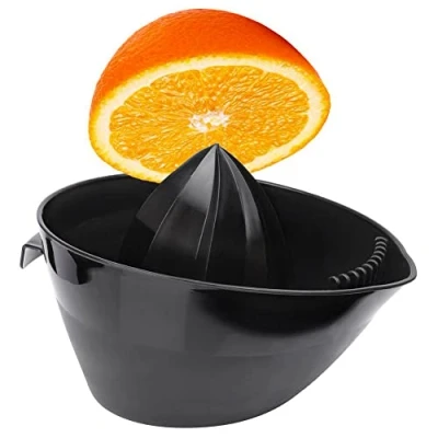 Afbeelding van Citruspers Zwart Citroenpers Limoenpers Handcitruspers Handmatige Fruitpers Sinaasappel