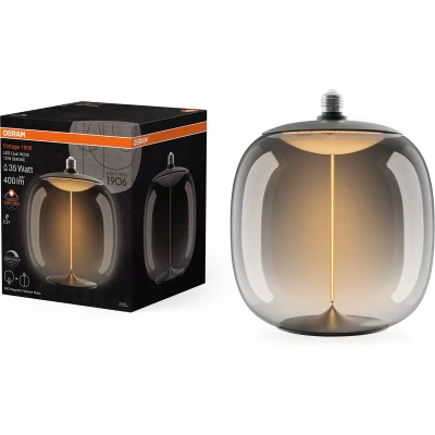 Afbeelding van OSRAM LED Vintage Big Oval E27 12W 818 Filament rook dimbaar