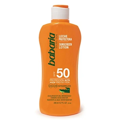 Afbeelding van Leche Protector Solar Aloe F 50 200 ml