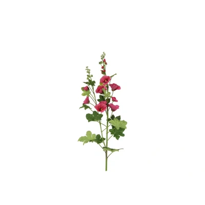 Afbeelding van Kunstbloem Alcea 180x24x14 cm d.rz Countryfield