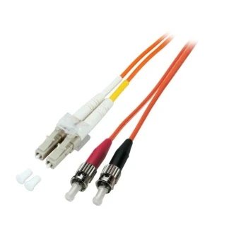 Afbeelding van 2 m Glasvezel Kabel LC ST OM1