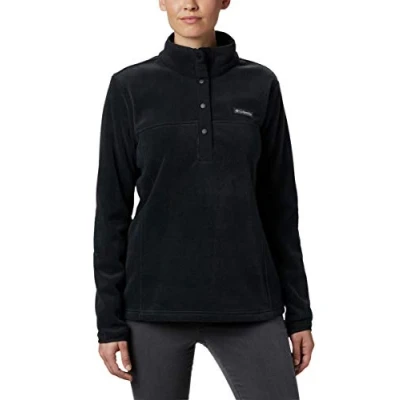 Afbeelding van Columbia Benton SPRINGS 1/2 SNAP Fleece trui, Dames, Maat: XXL, Black