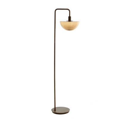 Afbeelding van Light &amp; Living Vloerlamp BAYLIE 43x30x165cm Bruin
