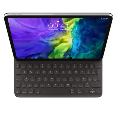 Afbeelding van Apple MXNK2PO/A toetsenbord voor mobiel apparaat Zwart QWERTY Portugees