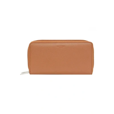 Afbeelding van Hexagona Confort Portemonnee, Dames, Maat: One Size, Tan