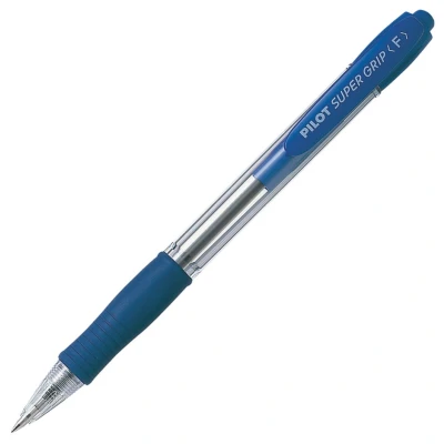 Afbeelding van Pilot balpen Super Grip blauw 12 stuks