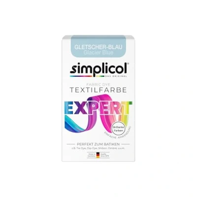 Afbeelding van simplicol Deskundige textielverf ijsblauw perfect voor batik en creatief verven 150 g