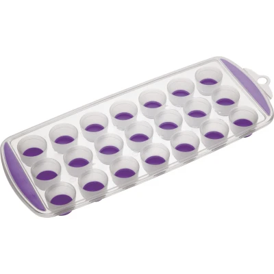 Afbeelding van Colourworks Ijsblokjesvorm 12 X 30 Cm Siliconen Paars