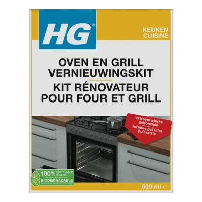 Afbeelding van 6x HG Oven &amp; Grill Vernieuwingskit 600 ml