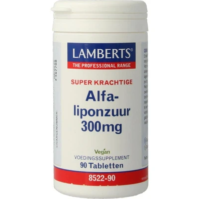Afbeelding van Lamberts Alfa liponzuur 300 mg 90 tabletten