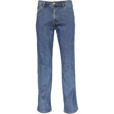 Afbeelding van Wrangler Texas Stretch Straight leg jeans, Heren, Maat: 50x34, Stonewash