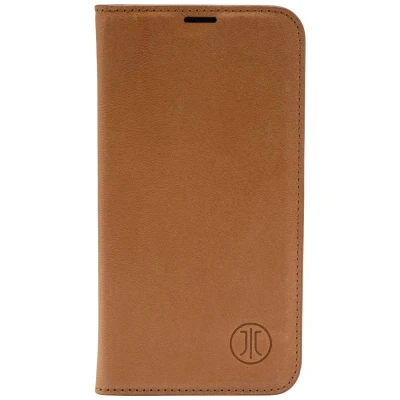 Afbeelding van JT Berlin Echtleder Tegel Leren Case Apple iPhone 14 Cognac