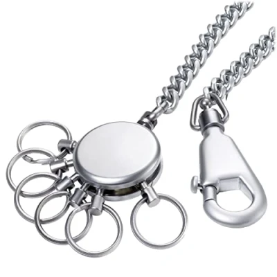Afbeelding van Troika Sleutelhanger uniseks, zilver.,