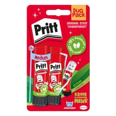Afbeelding van Van der Stockt Pritt Tube 2x22gr Orginal