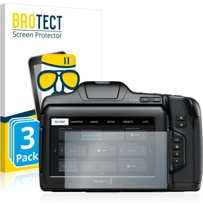 Afbeelding van BROTECT Screenprotector voor Pocket Cinema Camera 6K Pro / G2 Folie Beschermfolie Beschermglas matte (3 Stuks)