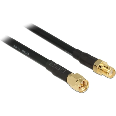 Afbeelding van SMA (m) (v) verlengkabel CFD200/RF200 50 Ohm / zwart 7,5 meter