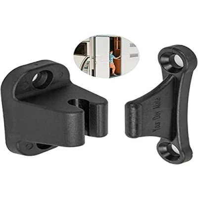Afbeelding van Deurslot voor caravan en camper, 35 mm 48 mm, Zwart Deurslot, Deur houder Serviceklep Opbergdeur, snapper Caravan, Camping Camper Accessoires, Camping, Door Handle, Tool
