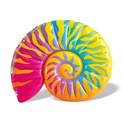 Afbeelding van Opblaasbaar matras Intex Multicolour Slak (157 x 127 25 cm)