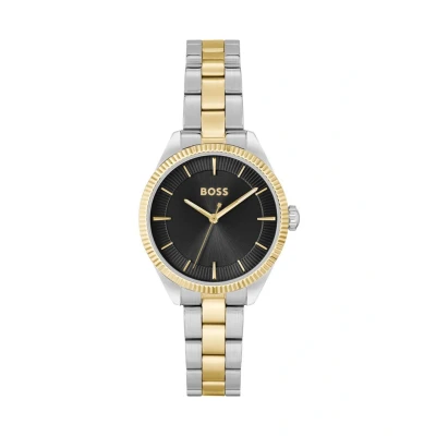 Afbeelding van HUGO BOSS dames Sage horloge HB1502730 in de kleur Zilver