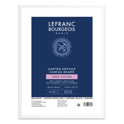 Image de Lefranc Bourgeois Louvre carton entoilé 30 x 40 cm