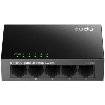 Afbeelding van Cudy GS105 Netwerk Switch 5 Poorten Metalen Unmanaged
