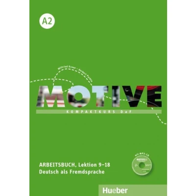Afbeelding van Motive A2 (Lektion 9 18) Arbeitsbuch + MP3 Audio CD