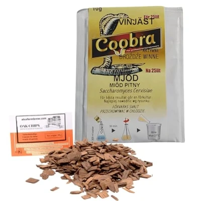 Afbeelding van Medelgist 10 g/25 l gist voor de gisting van witte, rode en honingwijnen
