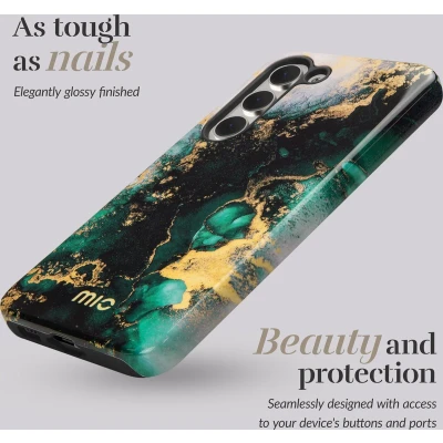 Afbeelding van MIO Green Marble Magsafe Compatible for Samsung A35 5G
