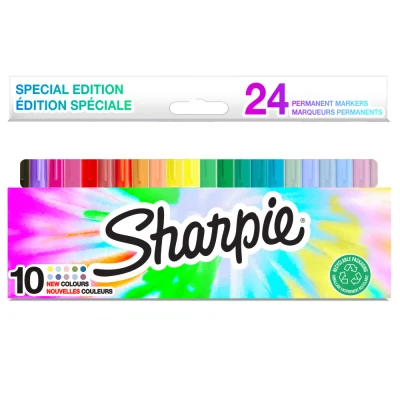 Afbeelding van Viltstift Sharpie fijn ass incl 10 nieuwe kleuren
